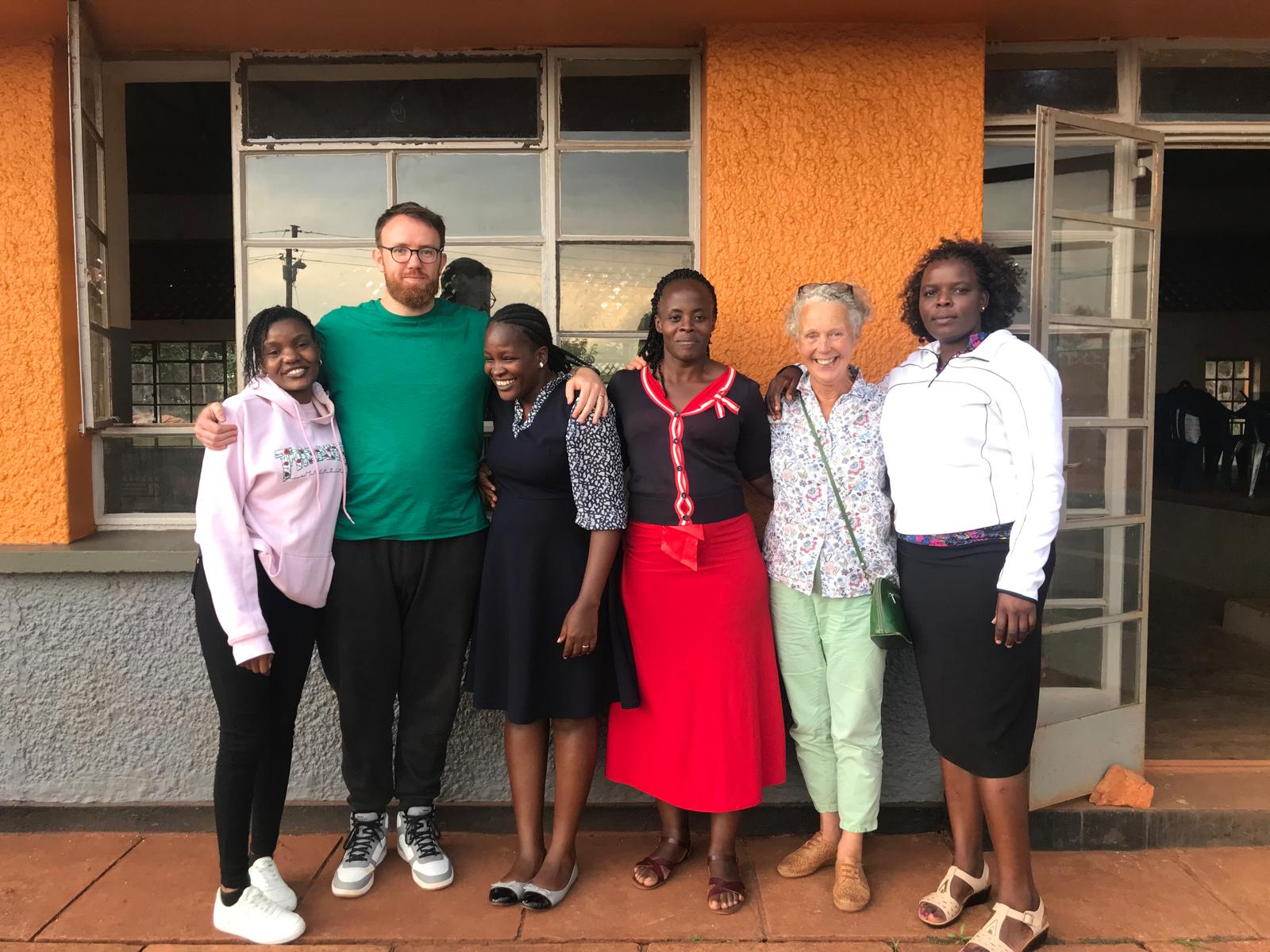 Family meals training team at Walukuba Community Centre July 2024